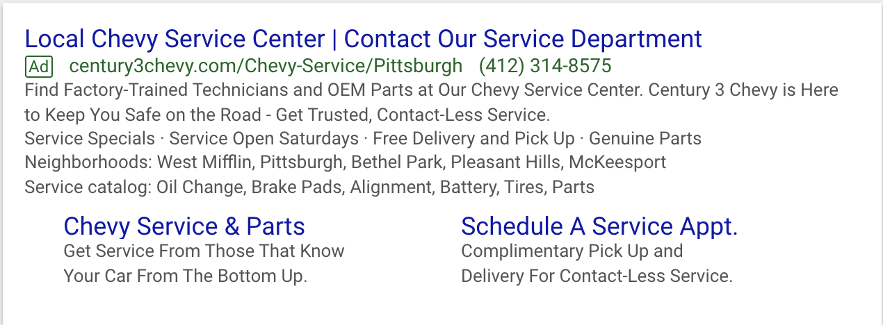 service-department-google-ad